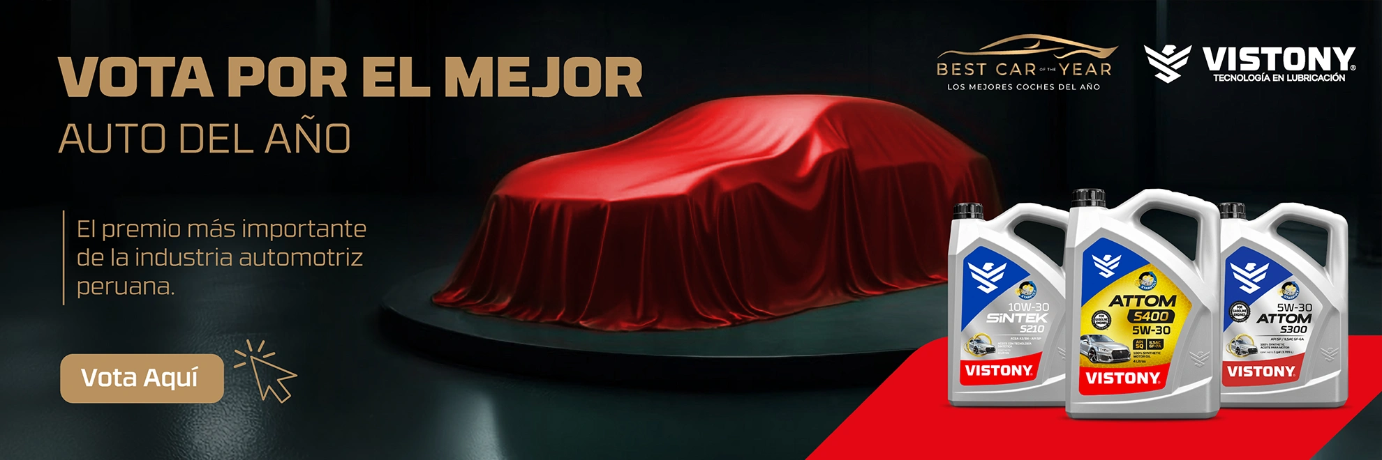 Banner Best Car of the Year